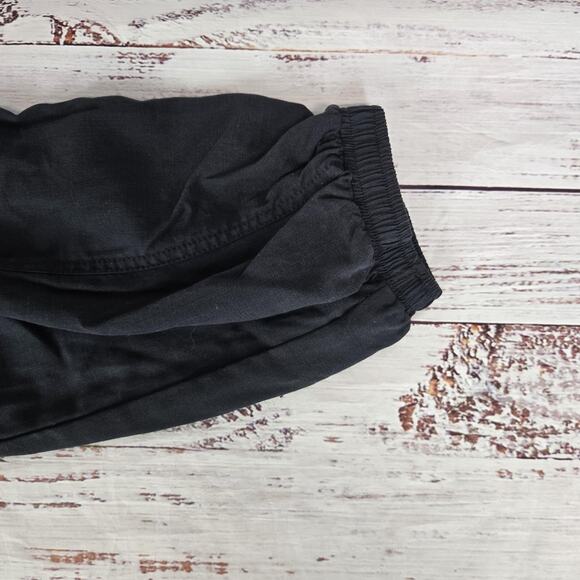 Industry Republic Women Jogger Cargo Pants Lg Black Drawstring Stretch Waist NWT - Picture 5 of 10